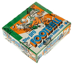 1981 Topps Football Unopened Cello Box (24 Packs) - BBCE - Joe Montana Rookie Year