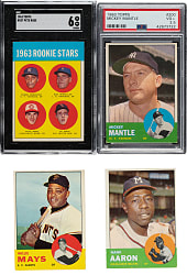 1963 Topps Complete Set (576) Including #537 Pete Rose Rookie SGC EX/NM 6