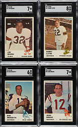 1961 Fleer Football Complete Set (220)