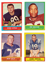 1963 Topps Football Complete Set (170)