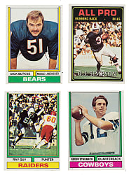 1974 Topps Football Complete Set (528) Plus Team Checklist Series (26)