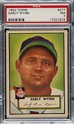 1952 Topps #277 Early Wynn PSA NM 7