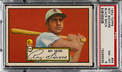 1952 Topps #64 Roy Sievers Black Back PSA NM-MT 8