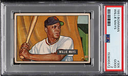 1951 Bowman #305 Willie Mays Rookie PSA GOOD 2