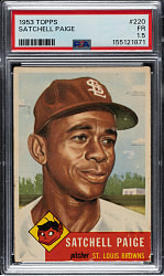 1953 Topps #220 Satchel Paige PSA FAIR 1.5