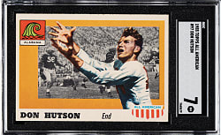 1955 Topps All-American Football #97 Don Hutson Rookie SGC NM 7