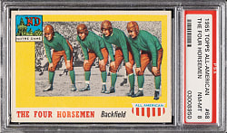 1955 Topps All-American Football #68 The Four Horsemen PSA NM-MT 8