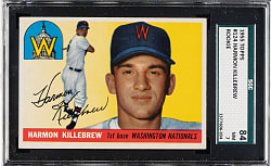 1955 Topps #124 Harmon Killebrew Rookie SGC NM 84