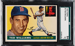 1955 Topps #2 Ted Williams SGC NM 84