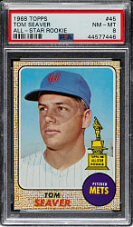 1968 Topps #45 Tom Seaver PSA NM-MT 8