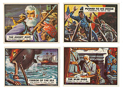 1962 Topps "Civil War News" Complete Set (88) with Unmarked Checklist
