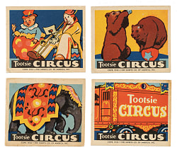 1933 R152 Sweets Company of America "Tootsie Circus" Complete Set (25)