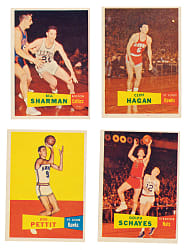 1957-1958 Topps Basketball Partial Set (63/80)