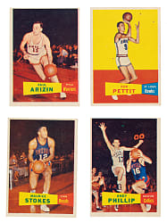 1957-1958 Topps Basketball Collection (79) Including 41 Hall of Famers