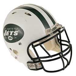 2009 Darrelle Revis New York Jets Game-Used Helmet