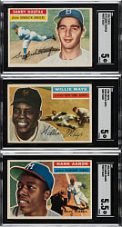 1956 Topps Near-Complete Set (332/340) Plus Eight Variations and Both Checklists