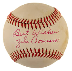 Zeke Bonura Single-Signed Baseball - JSA