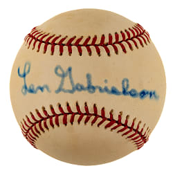 Len Gabrielson Single-Signed Baseball - PSA/DNA