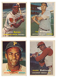 1957 Topps Near-Complete Set (402/407) Including #95 Mickey Mantle SGC EX 5 Plus 169 Duplicates