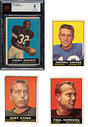 1961 Topps Football Near-Complete Set (197/198)