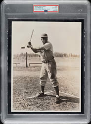 Circa 1950s Jackie Robinson Original Brooklyn Dodgers Photograph PSA/DNA Type I - Image Used for M114 Magazine and Bert Sugar Provenance