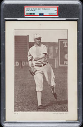1910-1912 Plow Boy Tobacco Doc White PSA POOR 1 - Ad Back - The Only PSA-Graded Example!