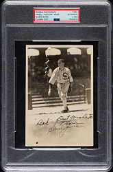 Signed Circa 1932 Samuel "Sad Sam" Jones Original George Burke Photograph PSA/DNA Type I