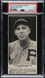 1916 D381 Fleischmann Bakery George Whitted with Tab PSA FAIR 1.5 - The ONLY PSA-Graded Example!