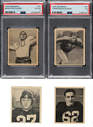 1948 Bowman Football Partial Set (72/108)