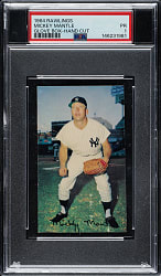 1964 Rawlings Glove Box Mickey Mantle PSA POOR 1