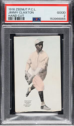 1916 Zeenut PCL Jimmy Claxton PSA GOOD 2