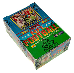 1989 Score Football Unopened Wax Box (36 Packs) - BBCE - From a Sealed Case (FASC)