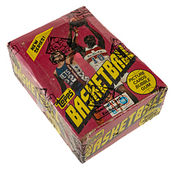1981-1982 Topps Basketball "East" Unopened Wax Box (36 Packs) - BBCE