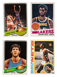 High-Grade 1977 to 1979 Topps Basketball Complete Set Trio (3 Sets, 396 Cards)