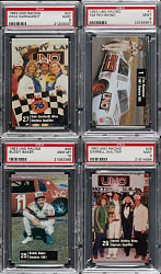 1983 UNO Racing Complete PSA-Graded Set (30) Including Dale Earnhardt Rookie Card