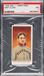 1909-1911 E90-1 American Caramel Nap Lajoie PSA NM 7 - 1 of 2 - Highest Graded!