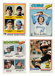 1977 and 1978 Topps Complete Set Collection (4 Sets, 2,772 Cards)