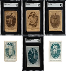 1922 E120 American Caramel Complete Set (240) Including Ty Cobb, Babe Ruth, and Walter Johnson