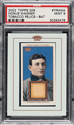 2002 Topps 206 Tobacco Relics #TR-HWA Honus Wagner PSA MINT 9