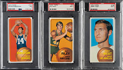 1970-1971 Topps Basketball PSA-Graded Near-Complete Set (152/175)