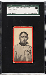 1910 T210 Old Mill Tobacco "Series 8" Eddie Foster SGC VG 40