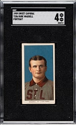 1909-1911 T206 White Border Rube Waddell Portrait SGC VG/EX 4