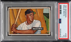 1951 Bowman #305 Willie Mays Rookie PSA VG 3