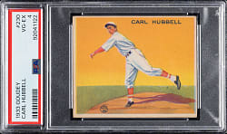 1933 R319 Goudey #230 Carl Hubbell PSA VG-EX 4