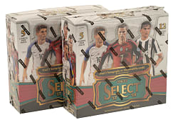 2017-2018 Panini Select Soccer Factory-Sealed Unopened Hobby Box Pair (2 Boxes, 24 Packs) - Kylian Mbappe Rookie Year