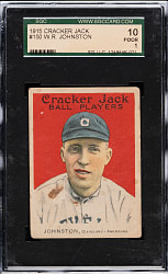 1915 E145 Cracker Jack #150 W. R. Johnston SGC POOR 10