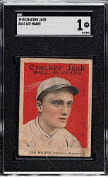1915 E145 Cracker Jack #147 Lee Magee SGC POOR 1