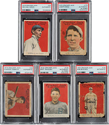 1915 E145 Cracker Jack PSA Authentic Collection (5)
