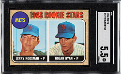 1968 Topps #177 Nolan Ryan Rookie SGC EX+ 5.5