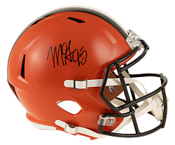 Myles Garrett Signed Cleveland Browns Helmet - Beckett